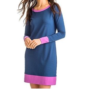 Southern Tide Colorblock Dress in Blue Tide